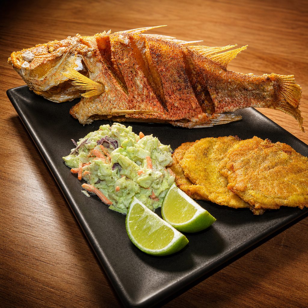Fried Red Snapper / Pargo Frito.