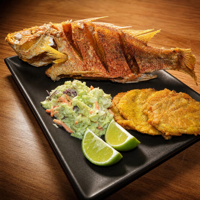 Fried Red Snapper / Pargo Frito.