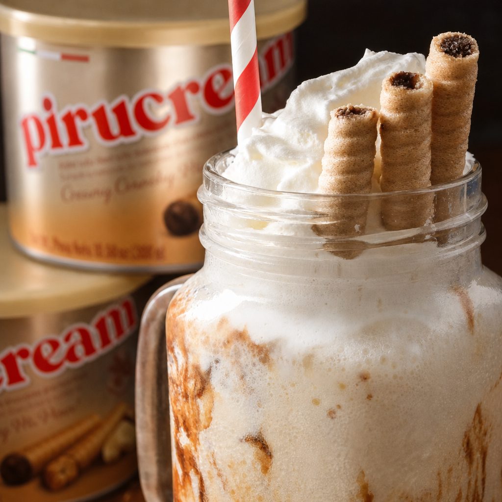 Pirucream Milkshake / Merengada de Pirucream.
