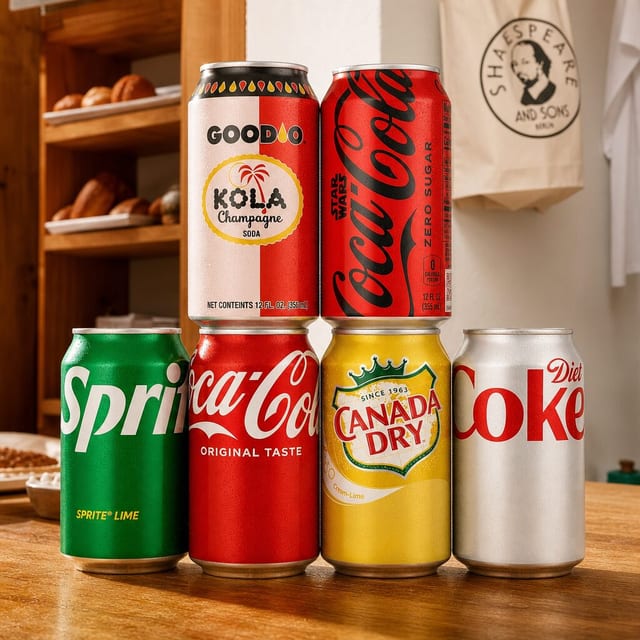 Sodas & Malt Beverages / Sodas y Maltas.