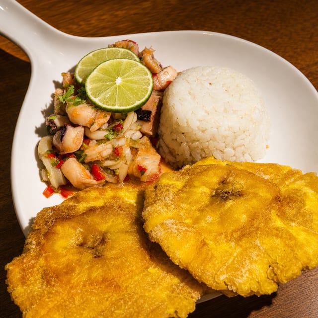 Seafood Ceviche / Ceviche de Mariscos.