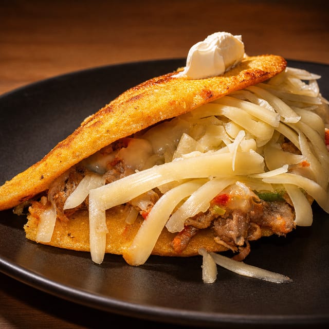 Pork Cachapa / Cachapa de Pernil.