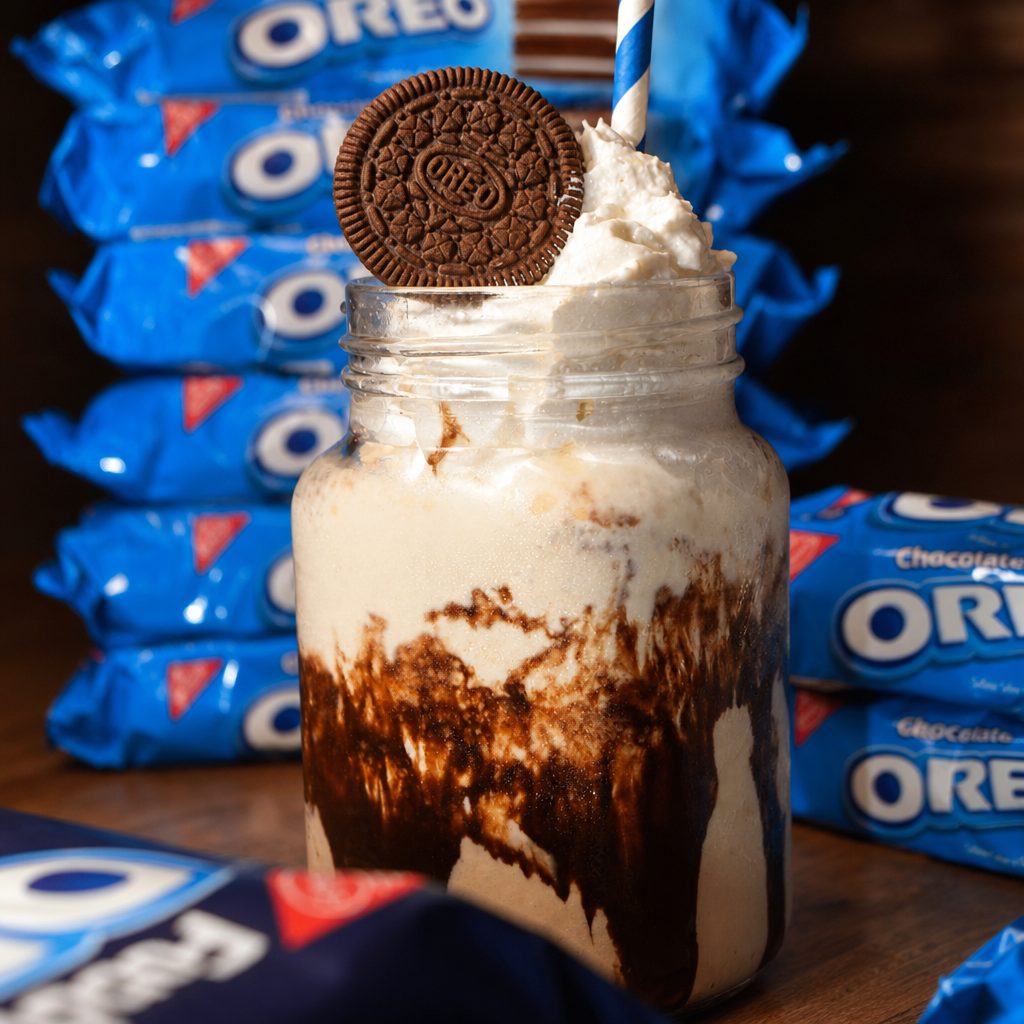 Oreo Milkshake / Merengada de Oreo.