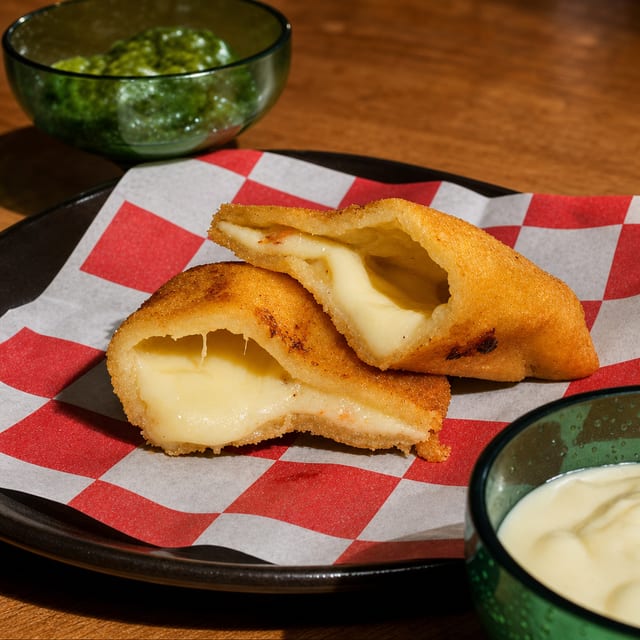 Cheese Empanada / Empanada de Queso.