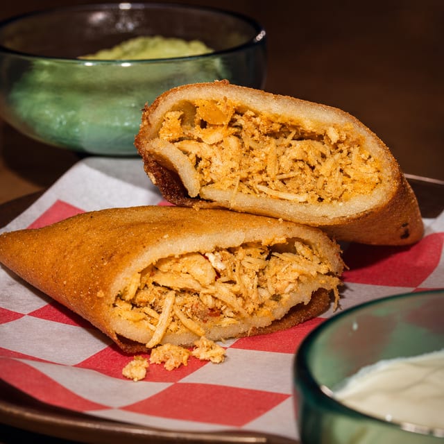 Chicken Empanada / Empanada de Pollo Mechado.