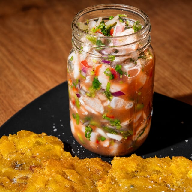 Seafood Ceviche / Ceviche de Mariscos.