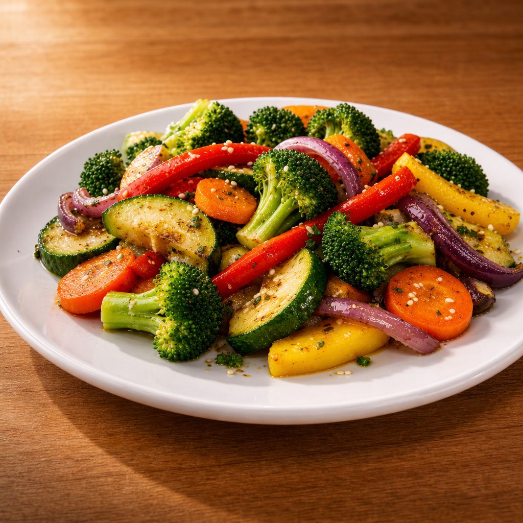 Sautéed Vegetables / Vegetales Salteados.